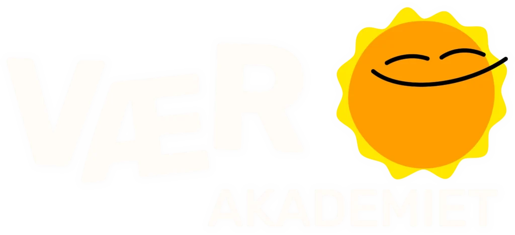 vaerakademiet logo hvit